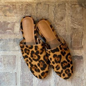 Leopard Mules from Madewell! Barley worn